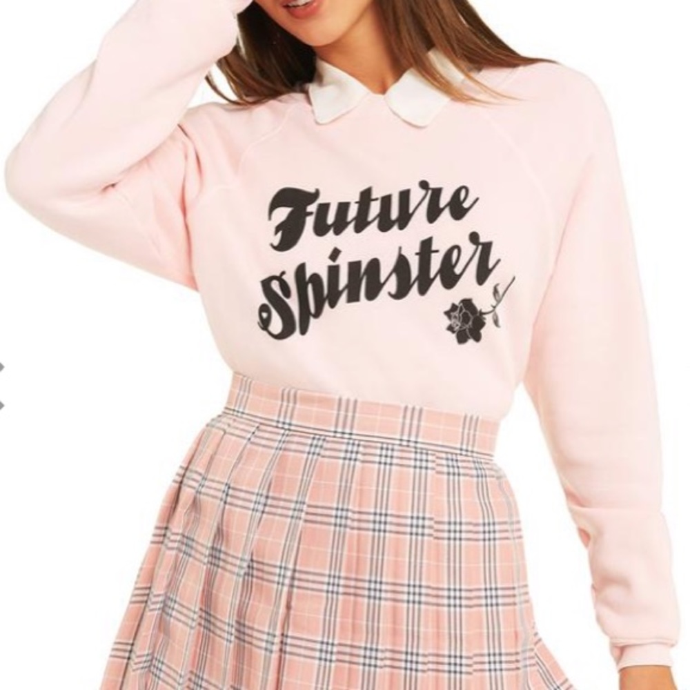 Wildfox “Future Spinster” sweatshirt
